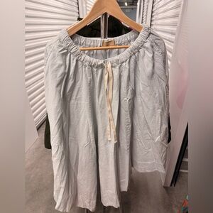Coachella Elegant Asymmetrical light blue Skirt